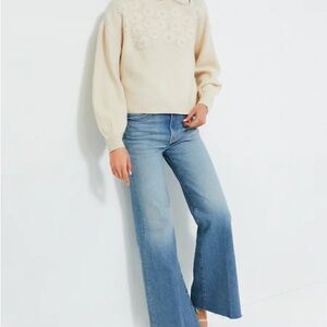 MOTHER Light Blue Flare Jeans